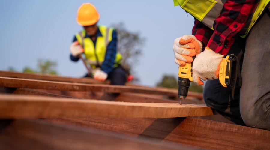 Professional New roof installation in Auburn, IL